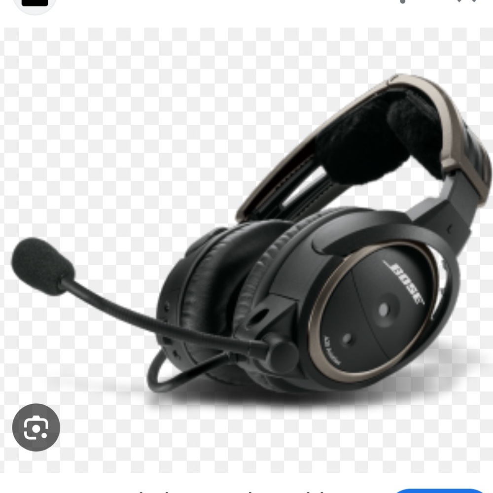 Bose A20 Black Aviation Headset with Bluetooth